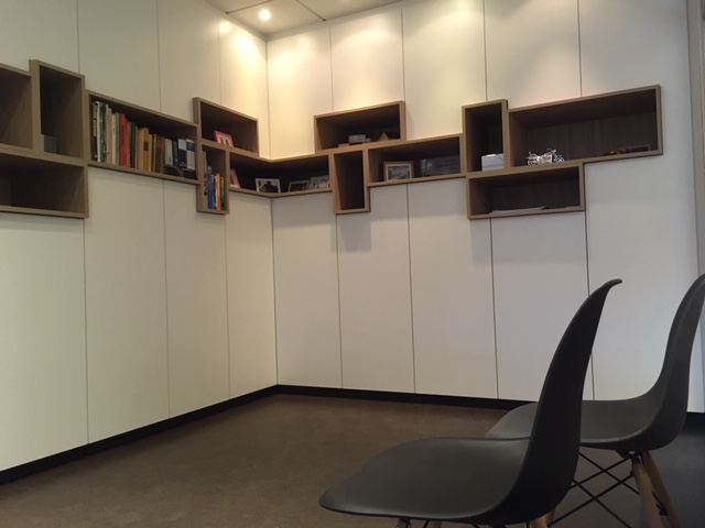 Wandkast met open vakken (1) Wandkast met open vakken