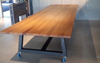 Eiken tafel op maat